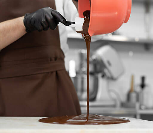 Luker's chocolate couverture fluidity 