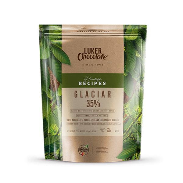 35% White Chocolate | Glaciar
