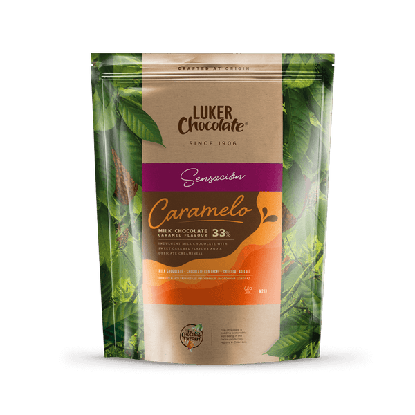 caramelo milk chocolate couverture for confectionery