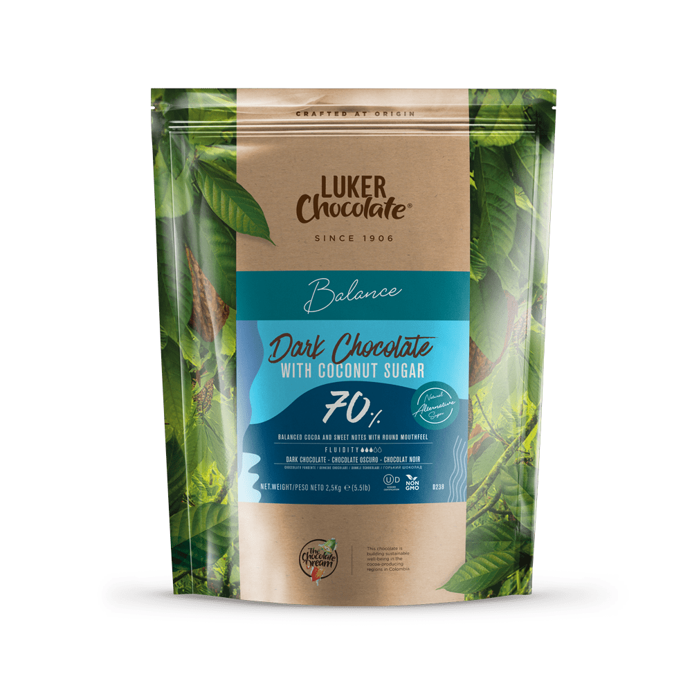 natural alternative sugar chocolate couverture